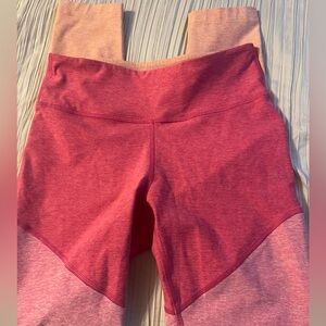 Outdoor‎ Voices pink orange leggings size small